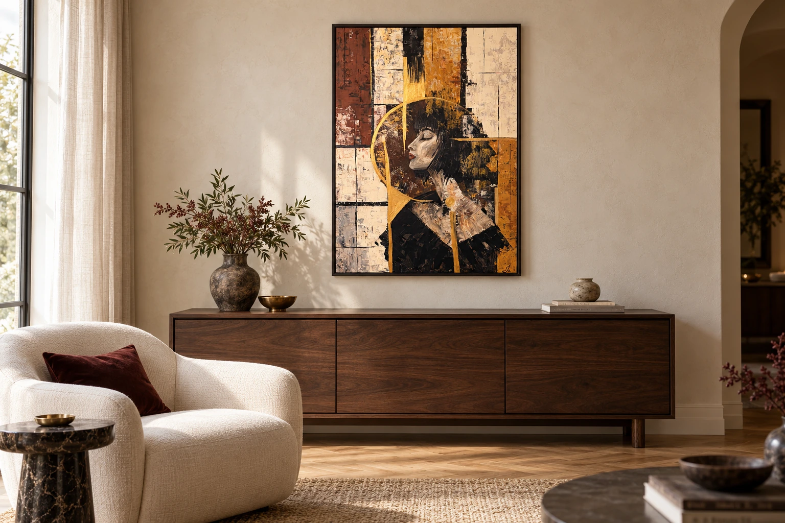 Art déco — aranżacje — wizualizacja 8