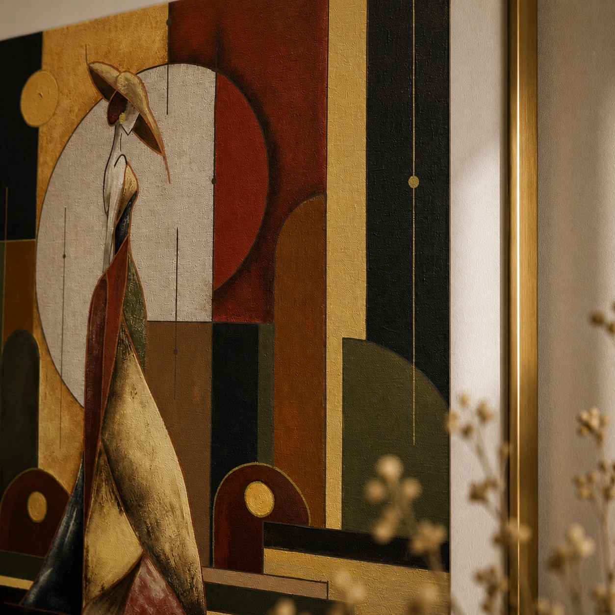 Art déco — aranżacje — wizualizacja 7